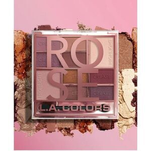 💸 5/$15 L.A. COLORS Color Block Eyeshadow Palette, Rose